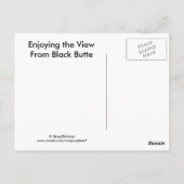 Carte Postale Profiter de la vue (Dos)