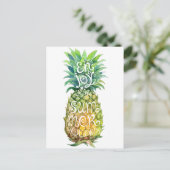 Carte Postale Profitez de vos vacances d'été tropicales (Debout devant)