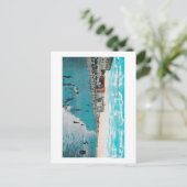 Carte Postale Profitez des vagues à Ocean BeachLong Beach, CA (Debout devant)