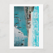 Carte Postale Profitez des vagues à Ocean BeachLong Beach, CA (Devant)