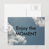 Carte Postale Profitez du moment (Devant / Derrière)