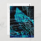 Carte Postale Programmation informatique (Devant / Derrière)