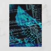Carte Postale Programmation informatique (Devant)