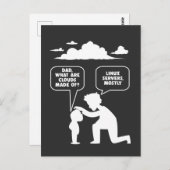 Carte Postale Programmeur informatique développeur Linux Nerd (Devant / Derrière)