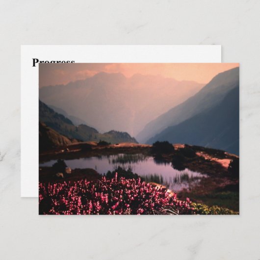 CARTE POSTALE PROGRÈS (Devant / Derrière)