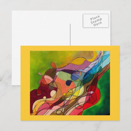 Carte Postale Progrès (Devant / Derrière)