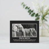 Carte Postale Progrès réalisés par debout sur les épaules des gé (Debout devant)