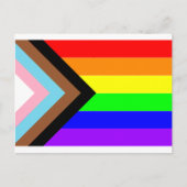Carte postale Progress Rainbow Pride (Devant)