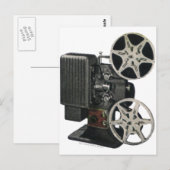Carte Postale Projecteur de film 1947 (Devant / Derrière)
