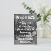 Carte Postale Projet 1625 (Debout devant)