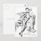 Carte Postale Projet artistique de Russell L. Swigert de 1917 (Devant / Derrière)