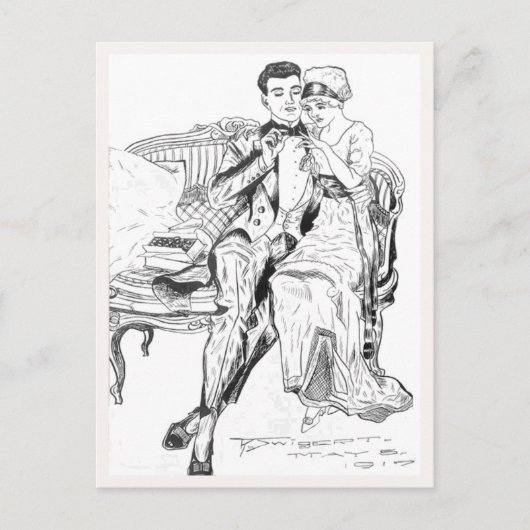 Carte Postale Projet artistique de Russell L. Swigert de 1917 (Devant)