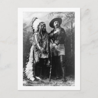 Carte Postale Projet de loi de 1895 sur le chef Sitting Bull et