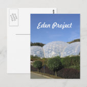 Carte Postale Projet Eden (Devant / Derrière)
