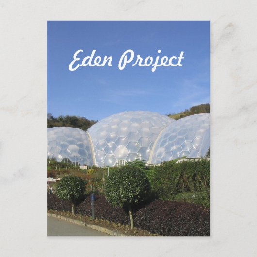 Carte Postale Projet Eden (Devant)