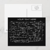 Carte Postale projet électronique (Devant / Derrière)
