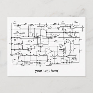 Carte Postale projet électronique