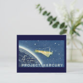 Carte Postale Projet Mercury, US Man in Space (Debout devant)