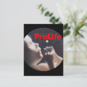 Carte postale ProLife (Debout devant)