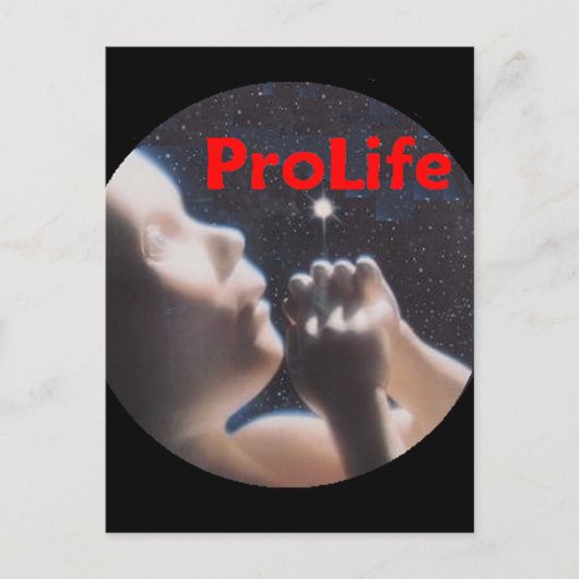 Carte postale ProLife (Devant)