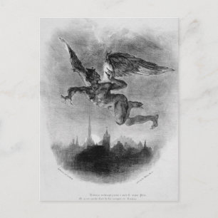 Carte Postale Prologue de Mephistopheles dans le ciel