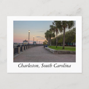 Carte Postale Promenade à Charleston, Caroline du Sud