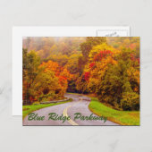 Carte Postale promenade à crête bleue (Devant / Derrière)