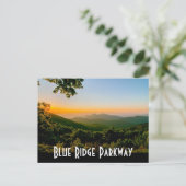 Carte Postale promenade à crête bleue (Debout devant)