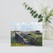 Carte Postale Promenade à la plage (Debout devant)