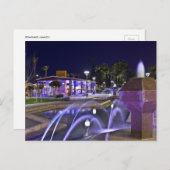 Carte Postale Promenade à Limassol, Chypre (Devant / Derrière)