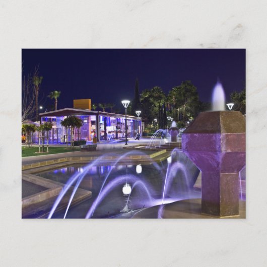 Carte Postale Promenade à Limassol, Chypre (Devant)