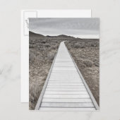 Carte Postale Promenade à travers le désert (Devant / Derrière)