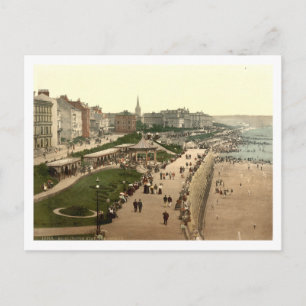 Carte Postale Promenade, Bridlington, Yorkshire, Angleterre