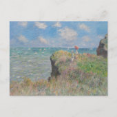 Carte Postale Promenade Cliff à Pourville Monet (Devant)