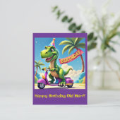 CARTE POSTALE " PROMENADE D'ANNIVERSAIRE DE DINO " (Debout devant)