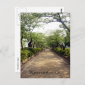 Carte Postale promenade de kamakura (Devant / Derrière)