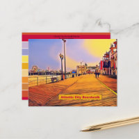 Promenade de la Plage Pop Art