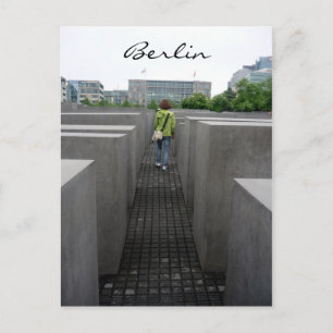 Carte Postale promenade des monuments de Berlin