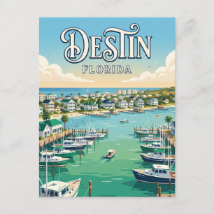 Carte Postale Promenade du front de mer de Destin USA