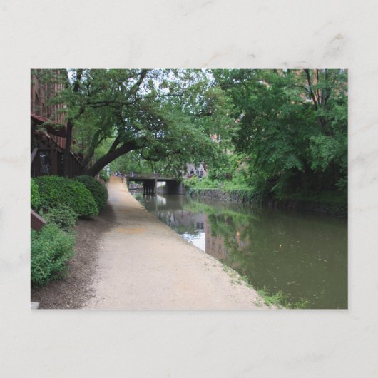 Carte Postale Promenade Georgetown (Devant)