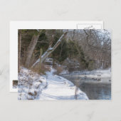 Carte Postale Promenade hivernale Sequiota (Devant / Derrière)