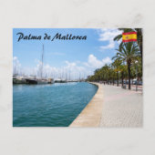 Carte Postale Promenade maritime - Palma de Mallorca, Espagne (Devant)