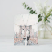 Carte Postale Promenade matinale - New York (Debout devant)