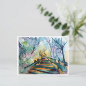 Carte Postale Promenade oubliée (Debout devant)