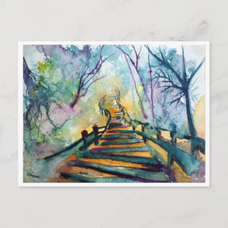 Carte Postale Promenade oubliée