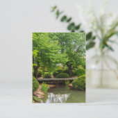 Carte Postale Promenade Printanière Verte (Debout devant)