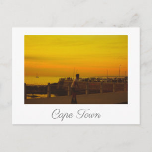 Carte Postale Promenade Sea Point du Cap ZA