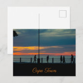 Carte Postale Promenade Sea Point du Cap ZA (Devant / Derrière)