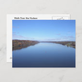 Carte Postale Promenade sur l'Hudson (Devant / Derrière)