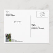 Carte Postale Promenez-Vous Sur Rainbow Row En Pensant À Vous (Dos)